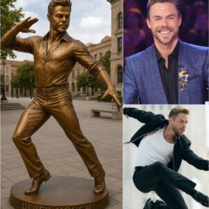 BREAKING: A Hidden Tribute Inside the Hearth of the Statue: Derek Hough’s Unexpected Legacy Discovered and the Moment That Left Thousands in Tears - pm