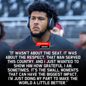 ❤️✈️ “BREAKING: Alabama’s Kadyn Proctor Quietly Sacrifices First-Class Seat for Elderly Veteran and Performs Unseen Acts of Kindness on Flight, Leaving Passengers and Crew Moved to Tears Across the Cabin” -hti