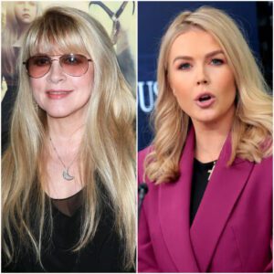 Stevie Nicks Calmly Reads Karoline Leavitt’s “Be Silent” Tweet on Live TV, Dismantles It With Logic and Grace -du