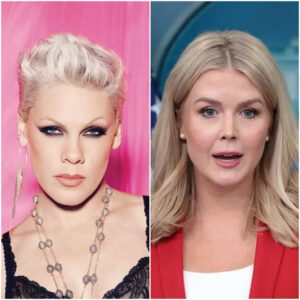 P!nk Calmly Reads Karoline Leavitt’s “Be Silent” Tweet on Live TV, Dismantling It With Grace, Truth, and Strength -du