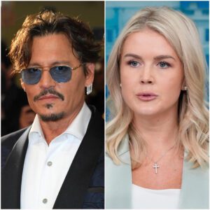 Johnny Depp Calmly Reads Karoline Leavitt’s “Be Silent” Tweet on Live TV, Dismantling It With Logic, Grace, and Poise -du