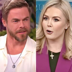 WHEN SILENCE SPEAKS LOUDER THAN HATE: The Emotional Moment Derek Hough Faced Public Humiliation, Read Every Cruel Word on Live TV, and Turned the World’s Anger into Absolute Reverence with Just His Calm, Tear-Filled Voice - pm