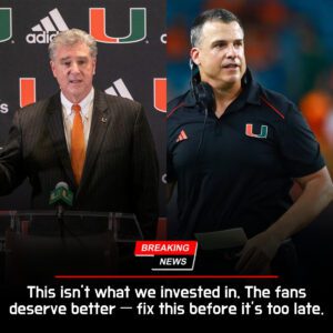 🔥 “THIS ENDS NOW!” — Miami’s Athletic Director Dan Radakovich Delivers a Three-Word Warning That Could Decide Mario Cristobal’s Future and Shake the Entire Hurricanes Program 🔥-hti