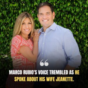💔 Marco Rubio’s Voice Trembled As He Spoke About His Wife Jeanette — What He Said Next Left the Room in Silence - th