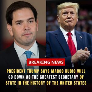 PRESIDENT TRUMP HAILS MARCO RUBIO AS ARCHITECT OF MIDDLE EAST PEACE - TH