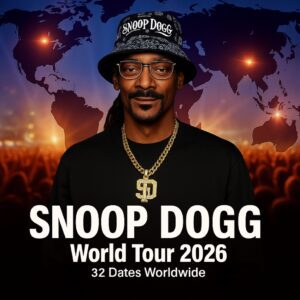Snoop Dogg Announces 2026 World Tour — 35 Global Shows, Possible Dr. Dre Reunion, and a Worldwide Celebration of Hip-Hop Culture -du