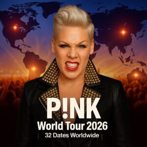 P!nk Announces 2026 World Tour — 40 Shows Across 3 Continents, Fans Call It “The Ultimate Celebration of Power and Freedom” -du