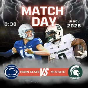 7 Words That Sparked the Storm: Penn State vs MI State – The Battle for Pride Under Beaver’s Lightning Sky”