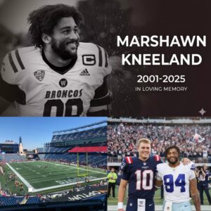 BREAKING NEWS: New England Patriots to Host Monumental Public Memorial for Marshawn Kneeland at Gillette Stadium - HTI