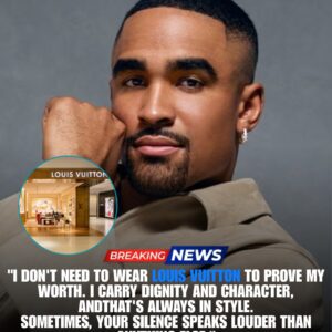 Louis Vuitton Employees Laughed at a ‘Poorly Dressed Nobody’ — 48 Hours Later They Discovered It Was Philadelphia Eagles Superstar Jalen Hurts, and Now the Entire NFL Is in Outrage - tuta