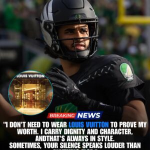 Louis Vuitton Employees Laughed at a ‘Poorly Dressed Nobody’ — 48 Hours Later They Learned It Was Oregon Ducks Quarterback Dante Moore, and Now the Entire NCAA Is Exploding in Outrage - tuta
