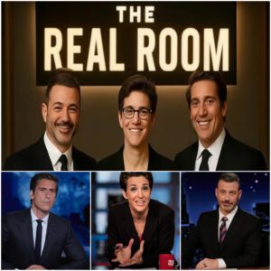 “We’re Done Being Puppets!” — David Muir, Rachel Maddow & Jimmy Kimmel Quit Big Networks to Launch “The Real Room,” A Bold Rebellion Against Manipulated Media -du