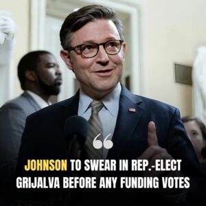 🏛️ Mike Johnson Moves to Swear In Arizona Rep.-Elect Adelita Grijalva Amid Government Funding Uncertainty - th