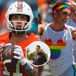 BREAKING💥: Miami(FL) Quarterback Carson Beck Sparks Explosive Controversy After Refusing to Wear LGBT Armband — Coach Mario Cristobal’s Response Adds Fuel to the Fire -hti