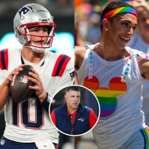 BREAKING💥: New England Patriots Star Drake Maye Ignites National Controversy Over LGBT Armband Refusal -hti