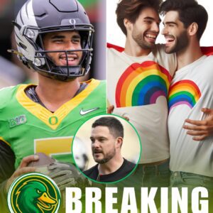 Oregon Quarterback Dante Moore’s Explosive Refusal to Wear LGBT Armband SHAKES College Football — Fans ERUPT, Teammates DIVIDED, and Coach Lanning’s Reaction IGNITES a National Firestorm - tuta