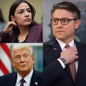 YOU NEED TO BE SILENCED.” — AOC’S WORDS BACKFIRE AS MIKE JOHNSON FLIPS THE SCRIPT LIVE ON NATIONAL TV - th