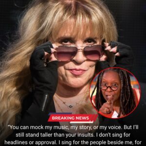 Stevie Nicks Silences Whoopi Goldberg on Live TV: Five Words Ignite Viral Showdown That Stuns Millions Across America -du