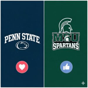 A Rescheduled Showdown That Could Rewrite Hearts: Penn State vs. Michigan State in a Battle Filled With Pressure, Pride, and Unexpected Emotion
