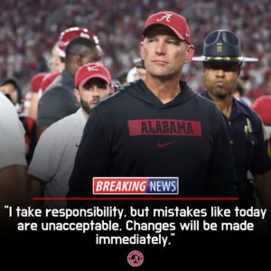 BREAKING NEWS: Alabama Head Coach Kalen DeBoer Erupts in Fury After Embarrassing Loss to Oklahoma — Three Star Players Shockingly Benched -hti