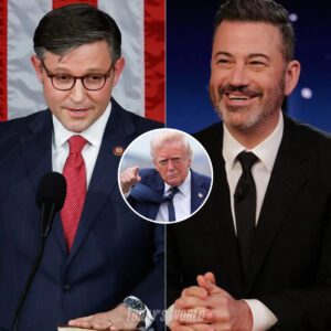 MIKE JOHNSON ERUPTS After KIMMEL EXPOSES Him & the President LIVE on TV - th