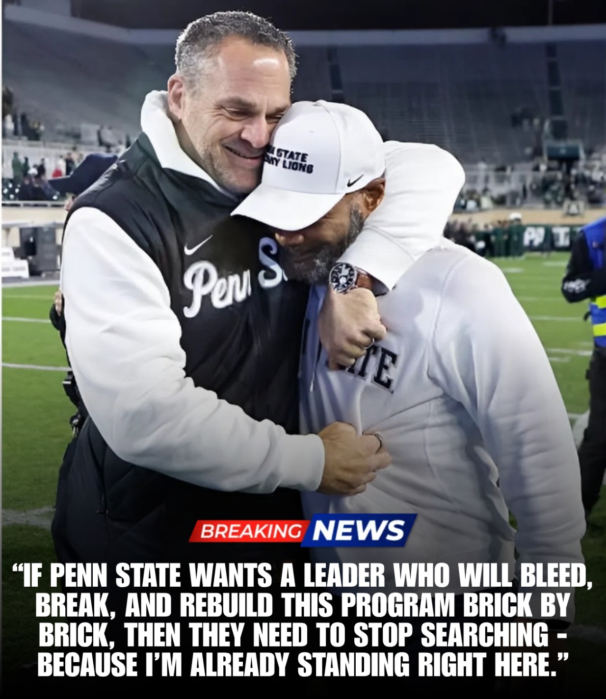 Terry Smith’s Tear-Soaked Bombshell Ignites a Firestorm as Penn State’s Turbulent Coaching Future Sparks Outrage, Hope, and Explosive National Debate – tuta