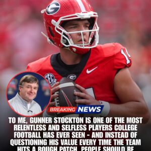Kirby Smart’s Explosive Defense of Gunner Stockton Ignites National Uproar, Exposes Cruel Criticism and Sparks the Most Heated Debate College Football Has Seen All Season - tuta