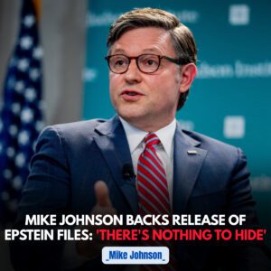 BREAKING NEWS: Speaker Mike Johnson Says Release of Epstein Files Will End “Baseless Claims” Linking Trump to Epstein - th