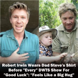 “Robert Irwin Reveals the Emotional Ritual That Honors Steve Irwin Before Every DWTS Performance—A Hidden Tradition That Stuns the Nation” -du