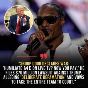 “Snoop Dogg Fires $70M Lawsuit Against Donald Trump After Live TV Humiliation, Promises Legal Retribution for Character Attack” - th