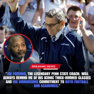 A Victory, A Legacy, A Tearful Tribute: Terry Smith’s Emotional Honor to Joe Paterno After Penn State’s 28–10 Triumph-lq