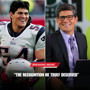 BREAKING: Patriots Legend Tedy Bruschi Finally Makes the Hall of Fame — Patriots Long-Awaited Moment!-lq