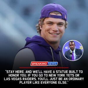 J.J. McCarthy Shocks the NFL by Rejecting $80 Million Offers — Choosing Loyalty to the Vikings Over Fortune -hti