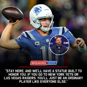 “Drake Maye Shocks NFL: Turns Down $55 Million Offers to Stay Loyal to Patriots — Heart Over Money in Modern Football” -hti