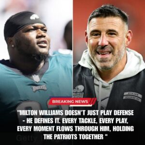 Milton Williams: The Heartbeat of the Patriots’ Defense, Anchoring a Resurgent New England Through Grit, Determination, and Redemption-lq