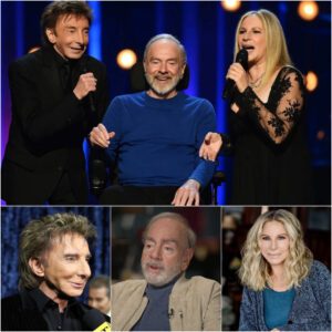 Neil Diamond’s Heart-Wrenching Farewell: Barbra Streisand and Barry Manilow Join in Unforgettable Final Performance -du