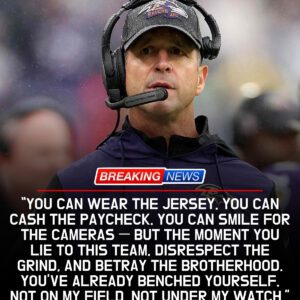 BREAKING: Baltimore Ravens head coach John Harbaugh has sent shockwaves across the NFL after suspending three of the team’s star players who were caught partying late Monday night inside a downtown Baltimore nightclub — just hours after they skipped practice earlier that day while claiming “health reasons.” -hti