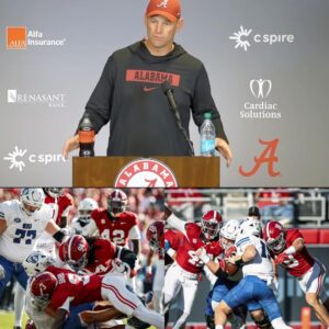 A SHOCKING, HEART-STOPPING, NATION-SHAKING CONTROVERSY: The Untold Truth Behind the Suspended Officials Who Nearly Changed Alabama’s Fate—and the Five Words from Coach Kalen DeBoer That Left the Entire NCAA Furious and Speechless -HTI