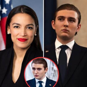 “Inside the Senate Showdown You Won’t Believe: Barron Trump Walks In Alone with 103 Sources and Silences Alexandria Ocasio-Cortez in Ten Minutes”