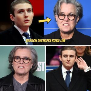 "Rosie O’Donnell Brutally Insults Barron Trump on Live Stream… But The 19-Year-Old Strikes Back Instantly, Leaving Millions Stunned and Speechless"