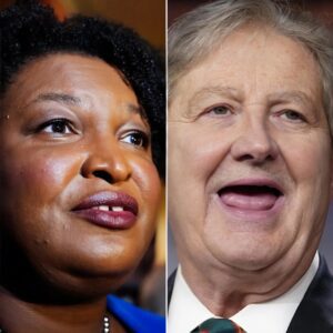 Senate ERUPTS as John Kennedy Confronts Stacey Abrams — Then a Rumored Hot-Mic Twist Freezes the Entire Chamber.