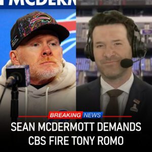 SEAN MCDERMOTT DEMANDS CBS FIRE TONY ROMO AFTER BROADCASTER’S BLATANTLY BIASED COMMENTS ABOUT BUFFALO BILLS SPARK OUTRAGE - vti