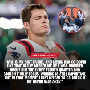 He Walked Away From the Celebration — What Drake Maye Did Next for His Injured Rookie Teammate Left the NFL in Silence-lq