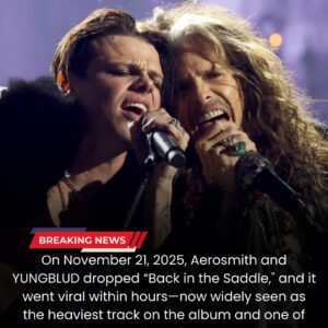 Aerosmith & YUNGBLUD Ignite the Music World with a Heart-Pounding, Soul-Shaking Comeback as “Back in the Saddle” Explodes into the Most Powerful Cross-Generation Anthem of the Decade - pm