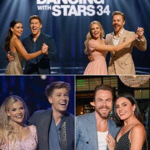 BREAKING: Derek Hough Stuns Fans by Suddenly Backing Robert Irwin Onstage, Sparking Fury, Rumors and Explosive Claims of Secret Protection - pm