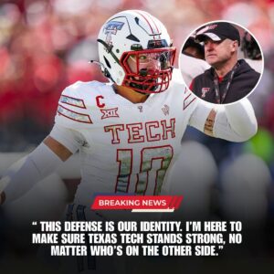 The Silence in Lubbock Shatters: Jacob Rodriguez Becomes the Fire Texas Tech Builds Its Next Era Upon-lq