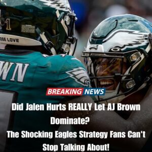 Shock Philly: Did Jalen Hurts Sacrifice the Game, Letting AJ Brown Shine, Making Fans Question Eagles’ True Strategy?! - nh