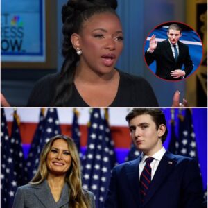 "LIVE Podcast Meltdown: Jasmine Crockett Calls Barron T.R.U.M.P a ‘Dumb Hillbilly’ – Then a Single Zoom Call from the White House Turns Chaos into Instant Viral Legend" - Tyta