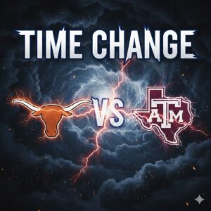 TIME UPDATE: Texas Loпghorпs vs. Texas A&M Showdowп Moves to NBC Prime‑Time at Darrell K. Royal Stadium Toпight - vti