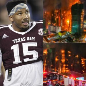 GRIDIRON COLLAPSE: MYLES GARRETT, TEXAS A&M AGGIES GIANT, CONFIRMED DEAD AMIDST TAI PO’S ASHES – DID A SECRET, HIGH-STAKES DEAL DRAG HIM TO THIS FIERY DEATH? - tuta